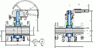 Lubricated Plug valve